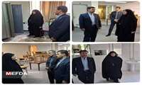 بازدید سرپرست معاونت فرهنگی و دانشجویی دانشگاه علوم پزشکی ارومیه از خوابگاه دانشجویی شهید قلی‌پور و تأکید بر تسریع در روند بازسازی