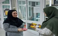 حضور کارشناسان اداره قرآن و عترت و نماز مدیریت فرهنگی و فوق برنامه معاونت فرهنگی و دانشجویی دانشگاه، در خوابگاه دخترانه گلستان