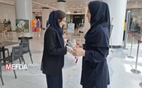 نمایش هنر دانشجوی دانشگاه علوم پزشکی ارومیه در قاب یک نمایشگاه شهری